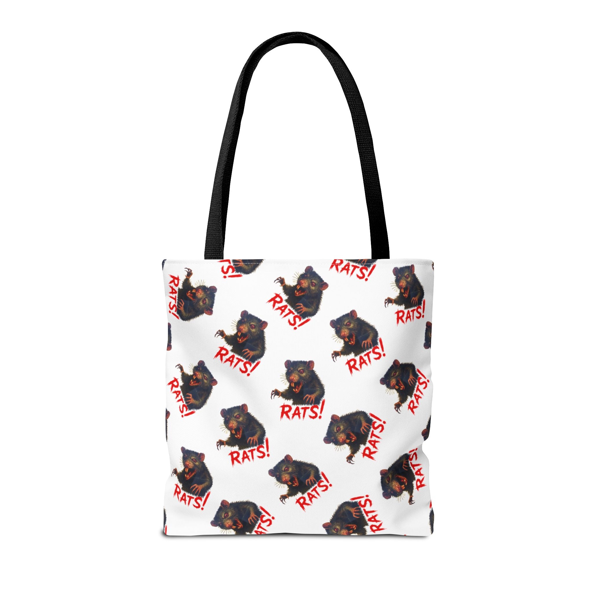 RTB: "RAT" (Multi) - Tote Bag - White