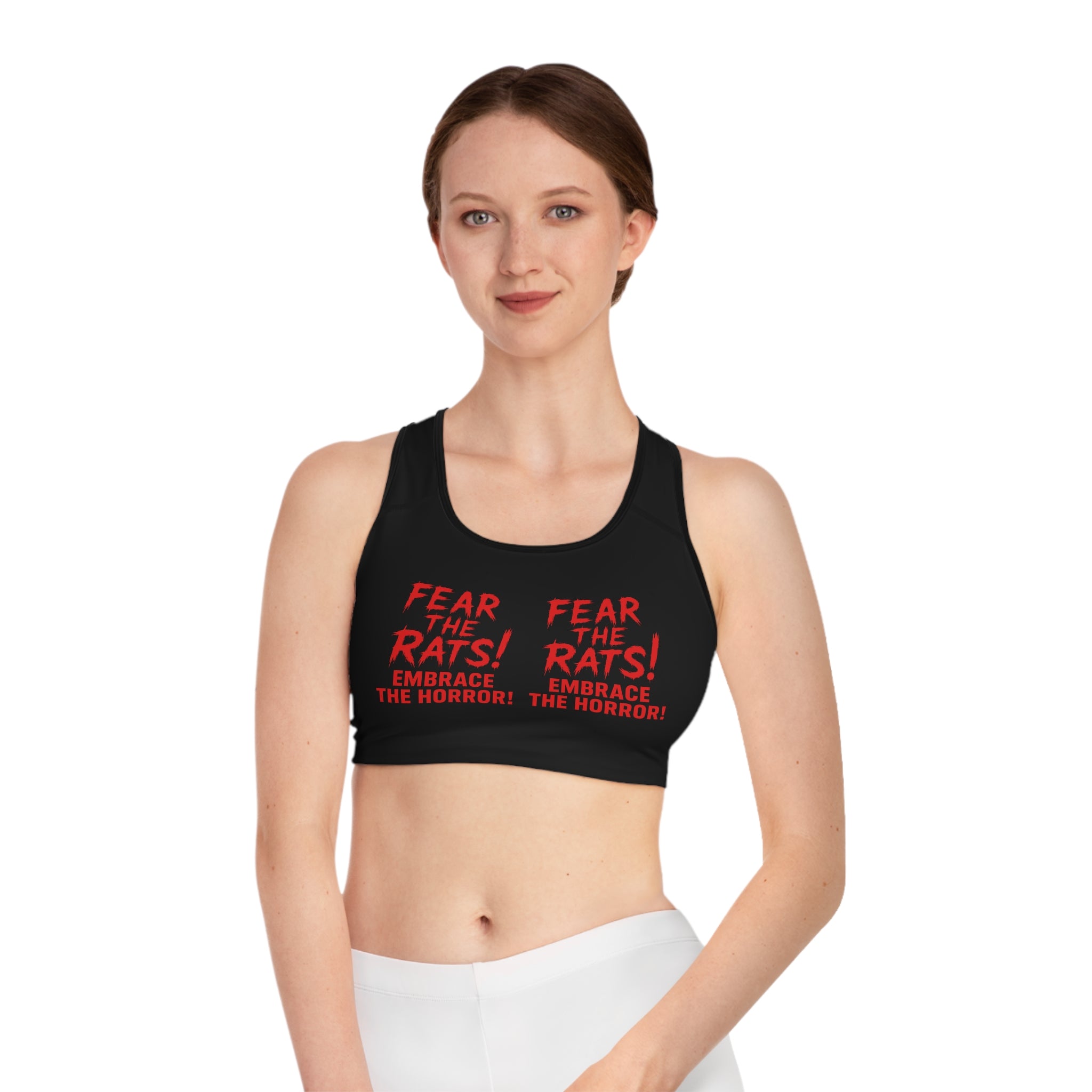 RAW: "Fear the Rats! Embrace the Horror!" - Women's Sports Bra