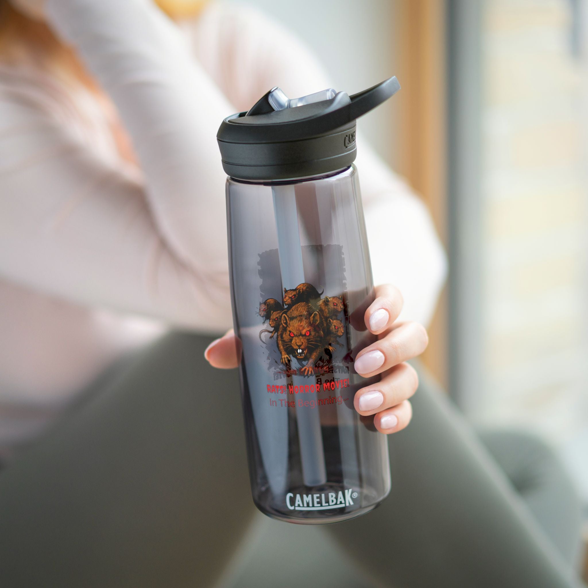 RDW: "RATS"/"RATS!" Logo - CamelBak Eddy®  Water Bottle - 25oz