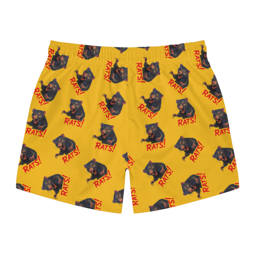 RSW: "RAT" (Multi) - Swim Trunks - Yellow