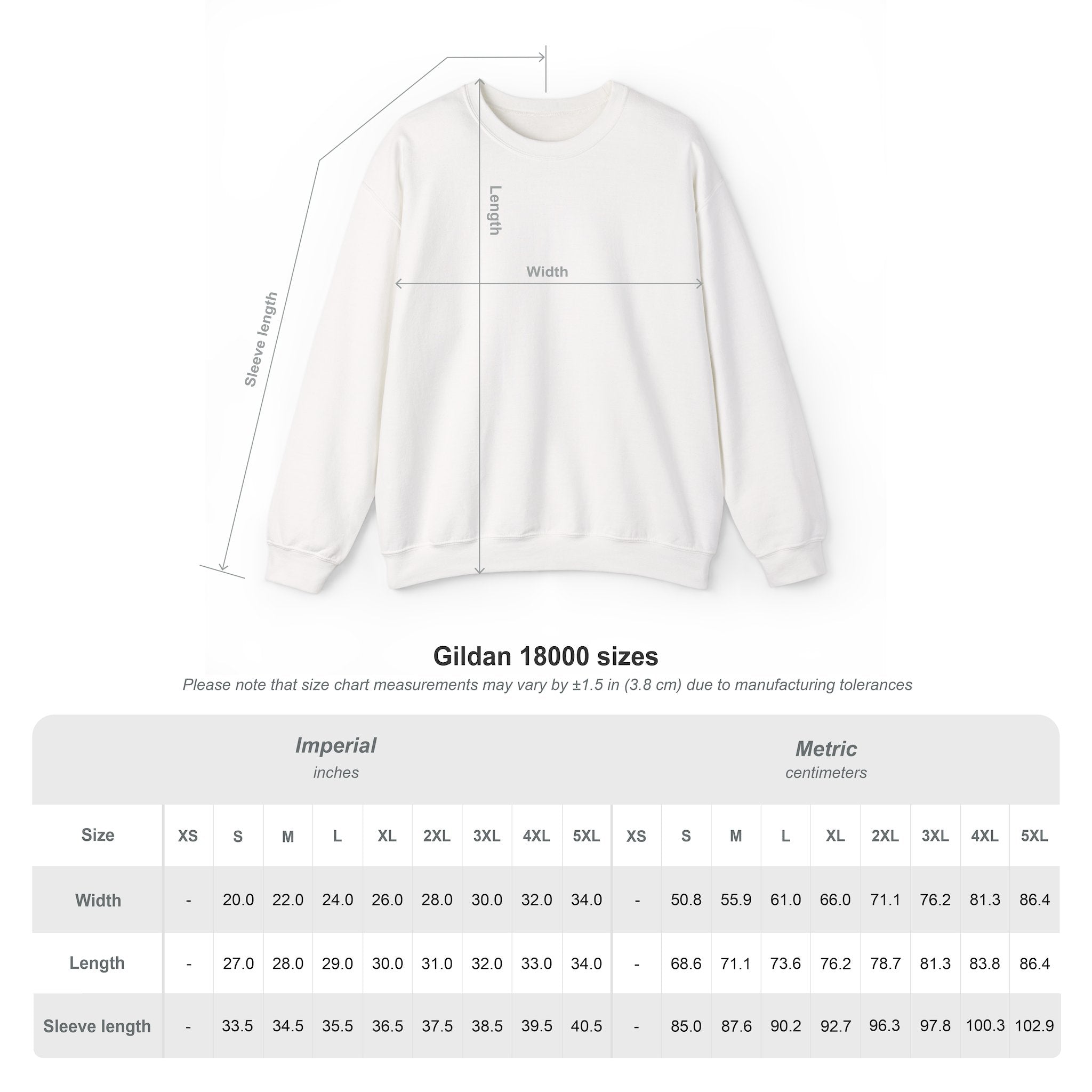 RSS: "RATS!" Logo (Blank Back Side) - Unisex Crewneck Sweatshirt (White)