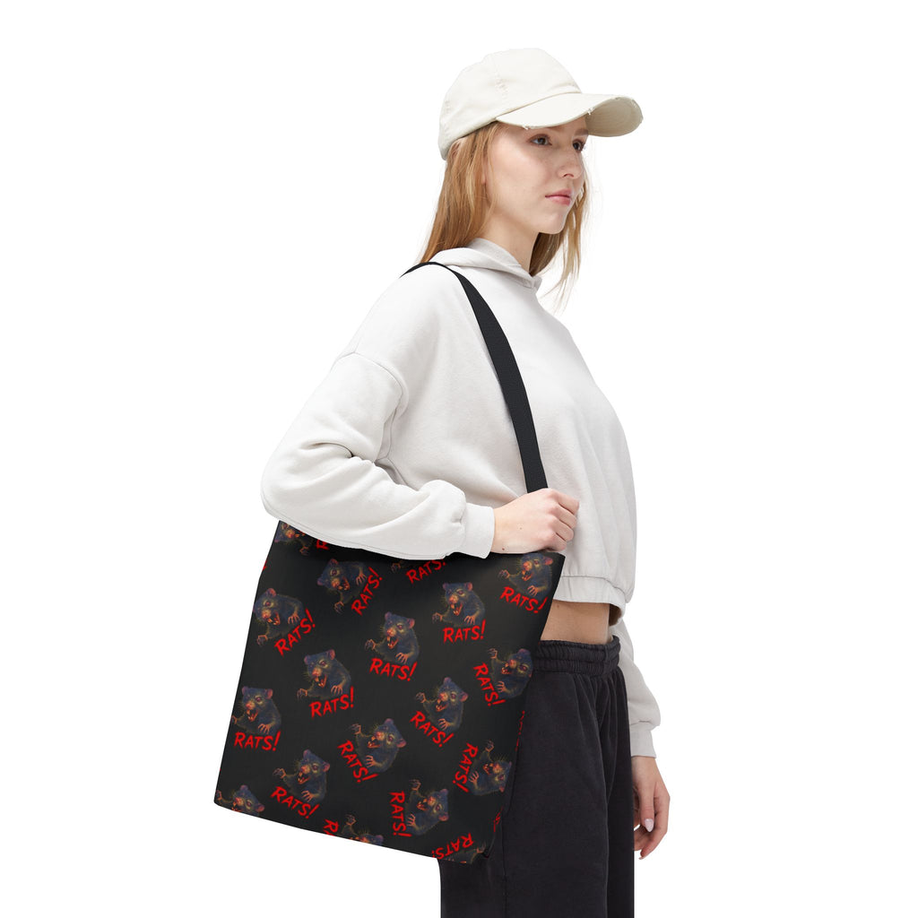 RTB: "RAT" (Multi) - Tote Bag - Black