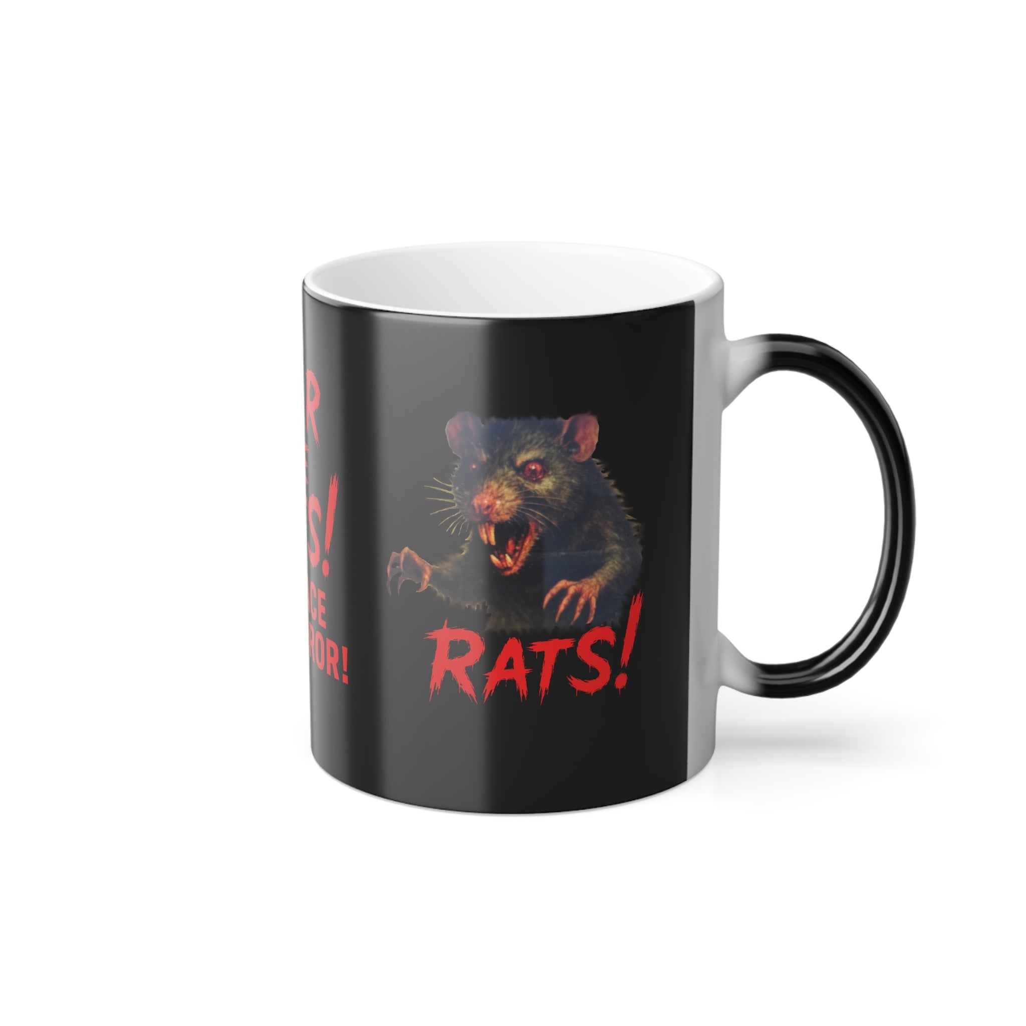 RMG: "Fear the Rats! Embrace the Horror!/RAT" - Color Morphing Mug - 11oz