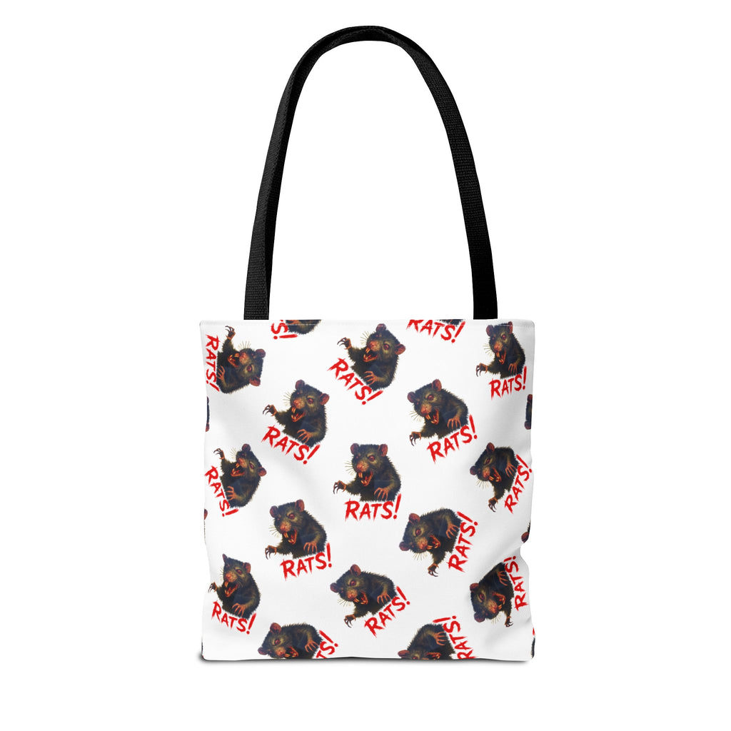 RTB: "RAT" (Multi) - Tote Bag - White