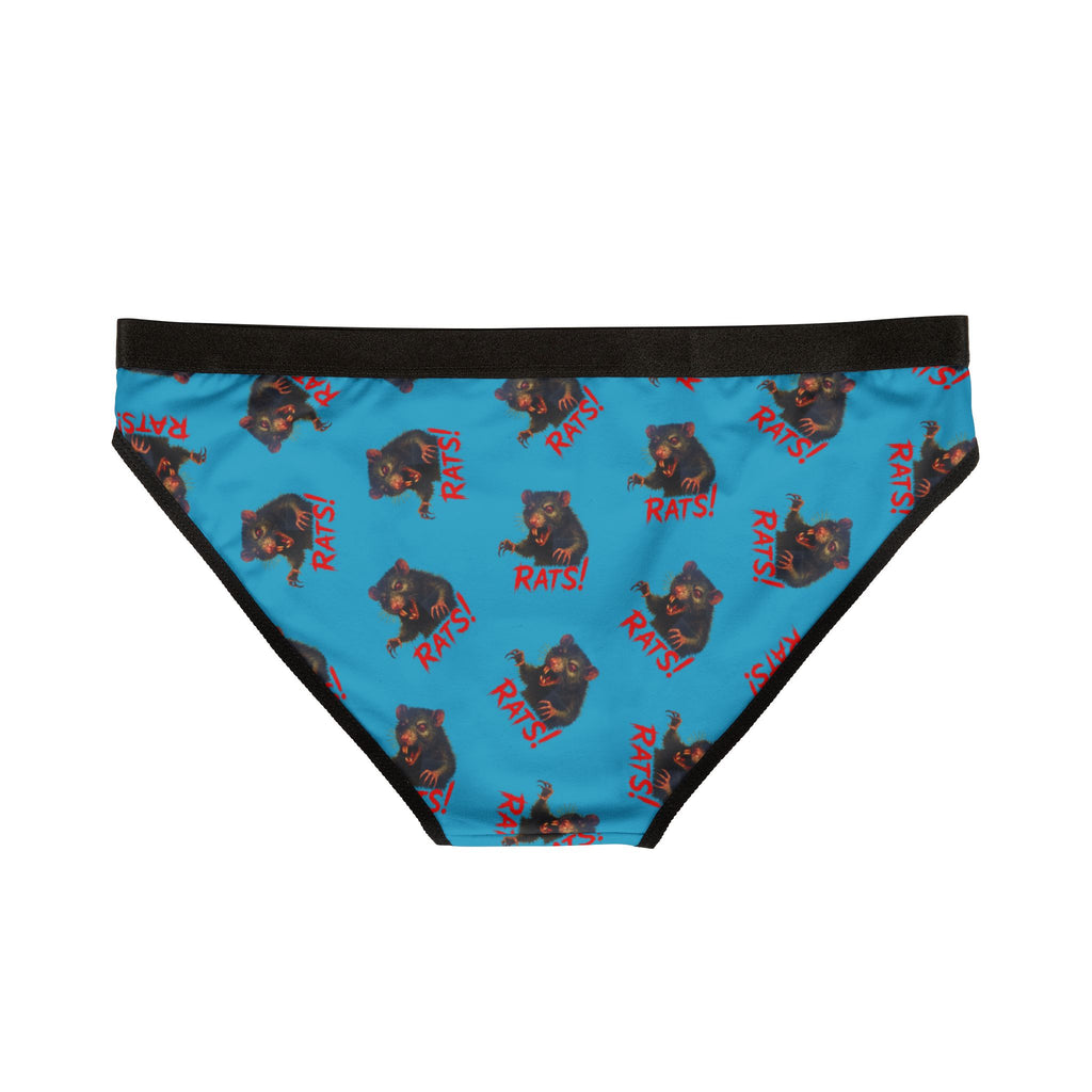 RUG: "RAT" (Multi) - Women's Panties - Turquoise