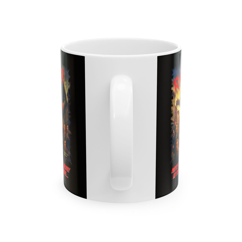 RMG: "Rats! Horror Movie! In The Beginning..." Movie Title Logo - Ceramic Mug (11oz, 15oz)