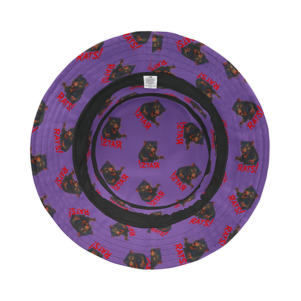 RHT: "RAT" (Multi) - Bucket Hat - Lavender