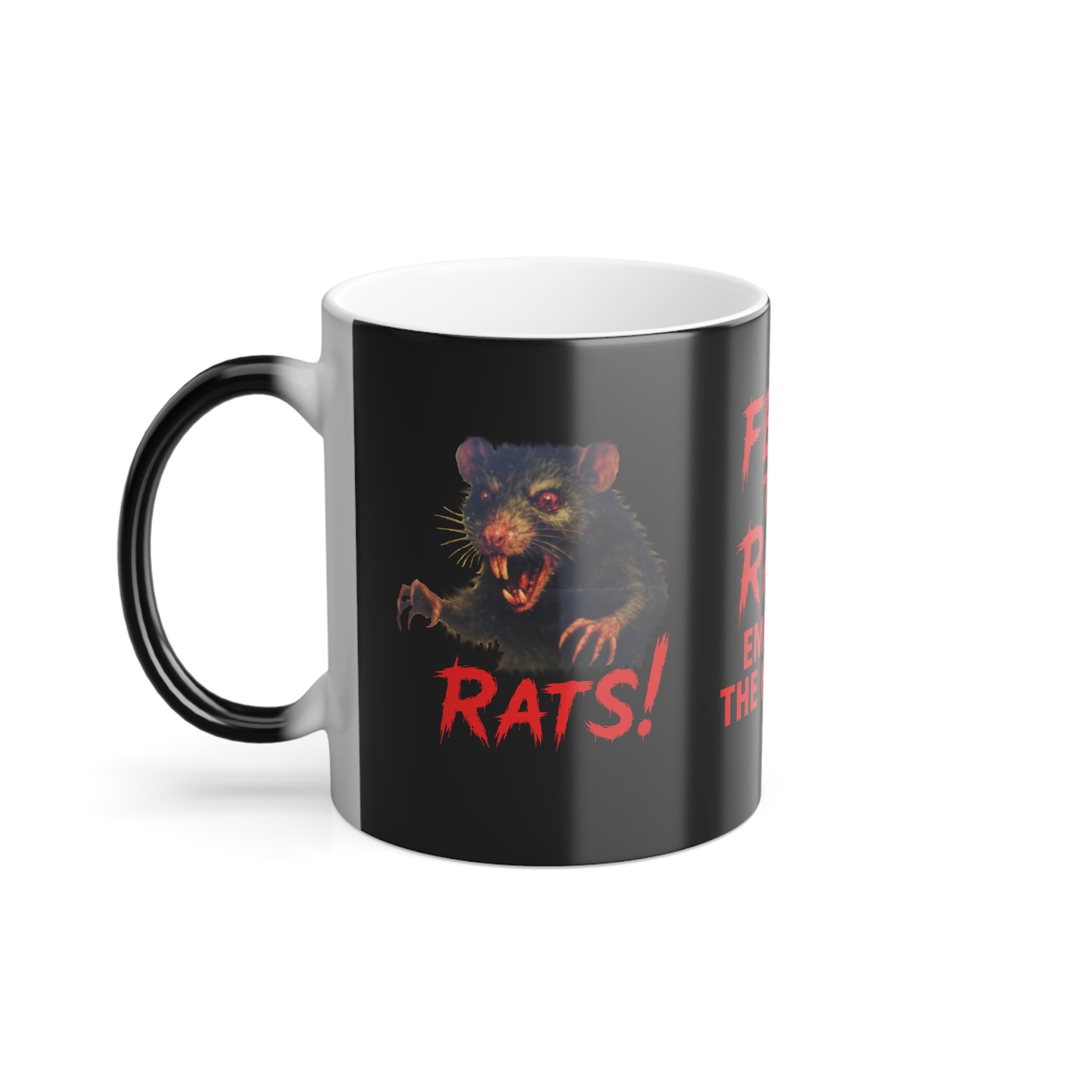 RMG: "Fear the Rats! Embrace the Horror!/RAT" - Color Morphing Mug - 11oz