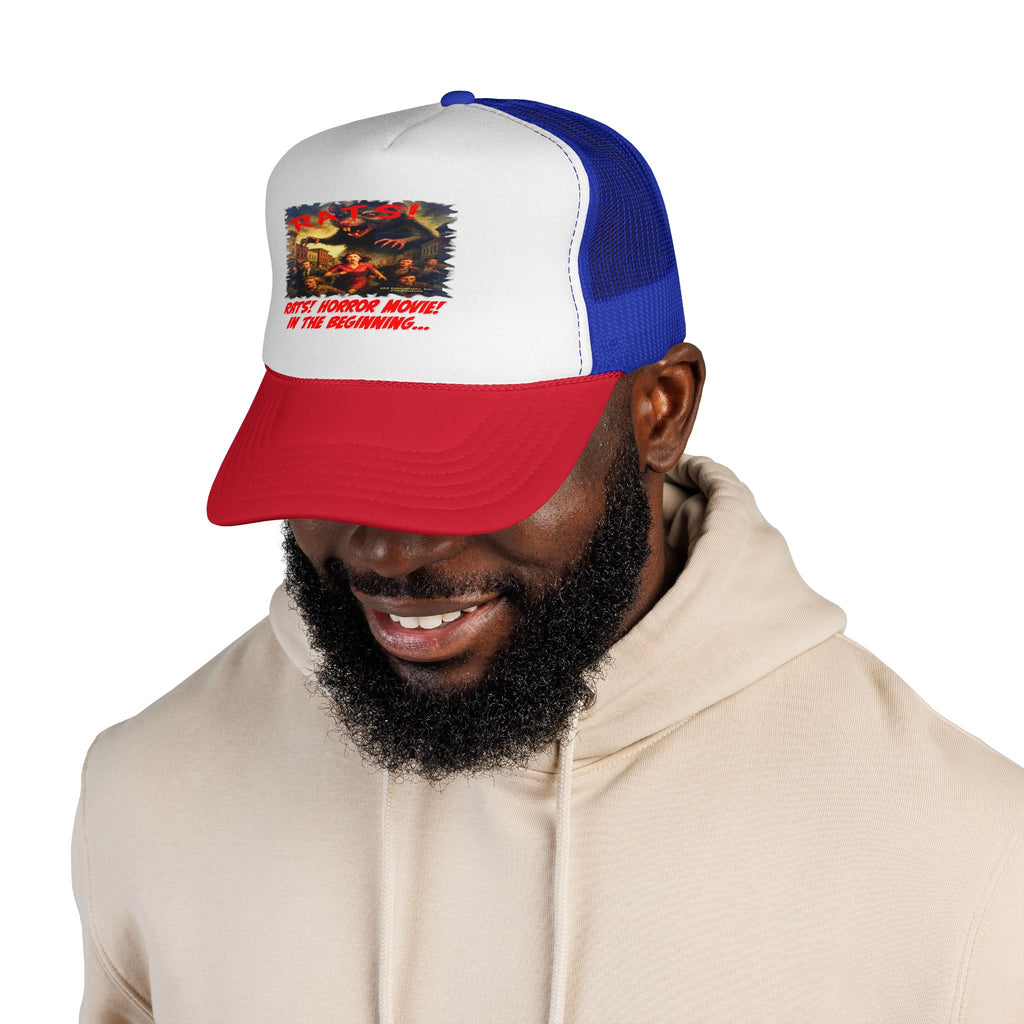 RHT: "RATS!" - Movie Title Logo - Trucker Cap