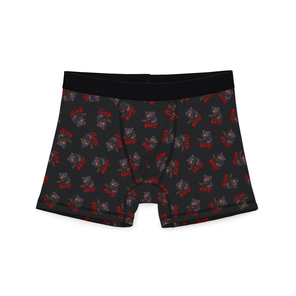 RUG: "RAT" (Multi) - Men's Boxer Briefs - Black