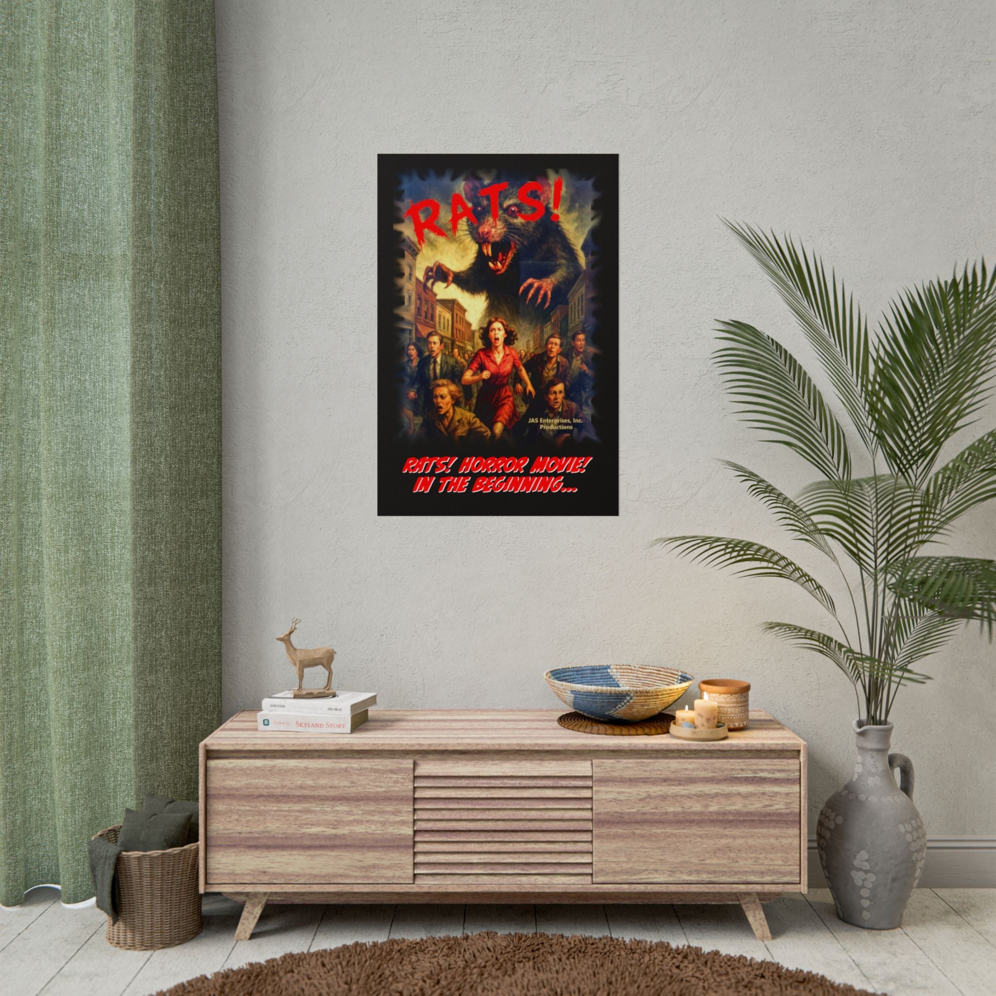 RRP: "RATS!" Movie Title Logo - Rolled Poster