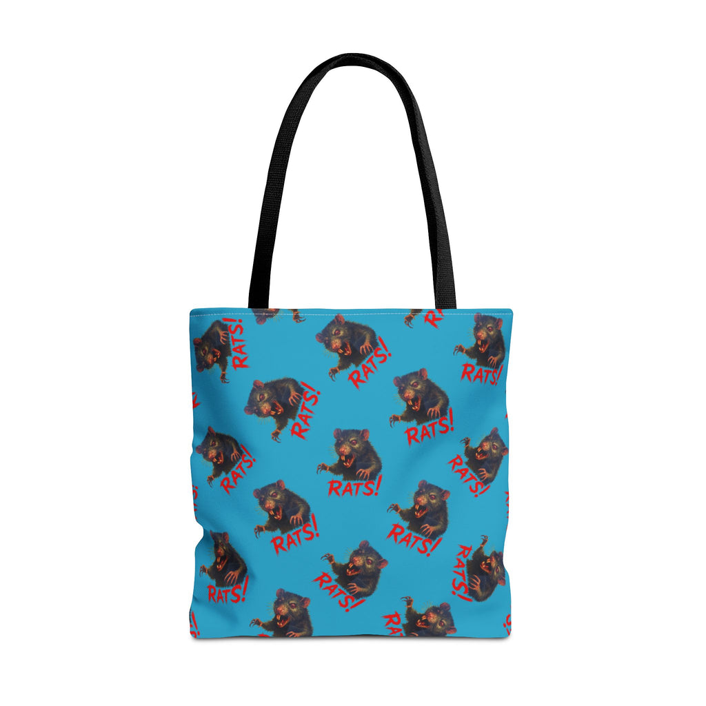 RTB: "RAT" (Multi) - Tote Bag - Turquoise