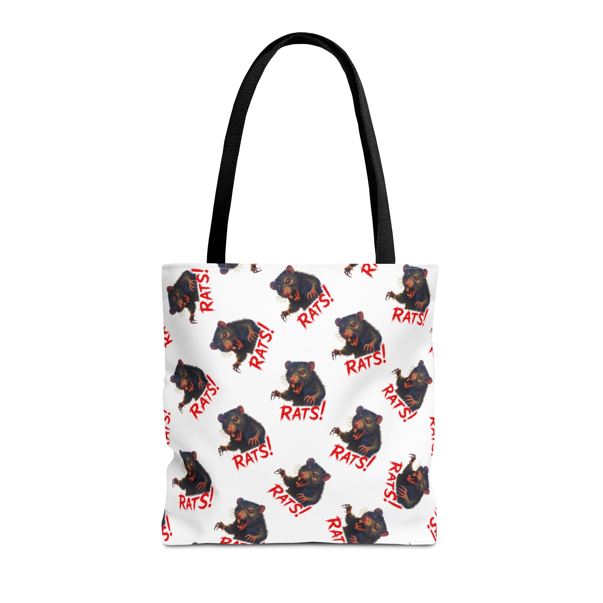 RTB: "RAT" (Multi) - Tote Bag - White