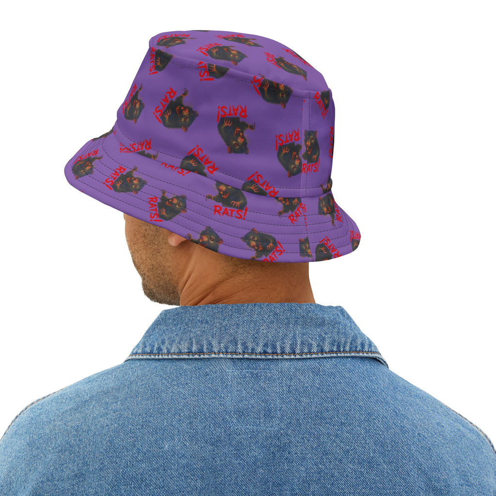 RHT: "RAT" (Multi) - Bucket Hat - Lavender