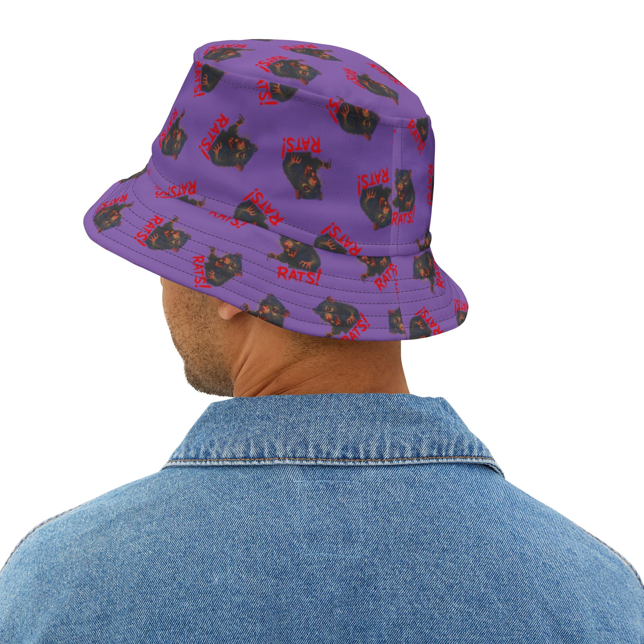 RHT: "RAT" (Multi) - Bucket Hat - Lavender