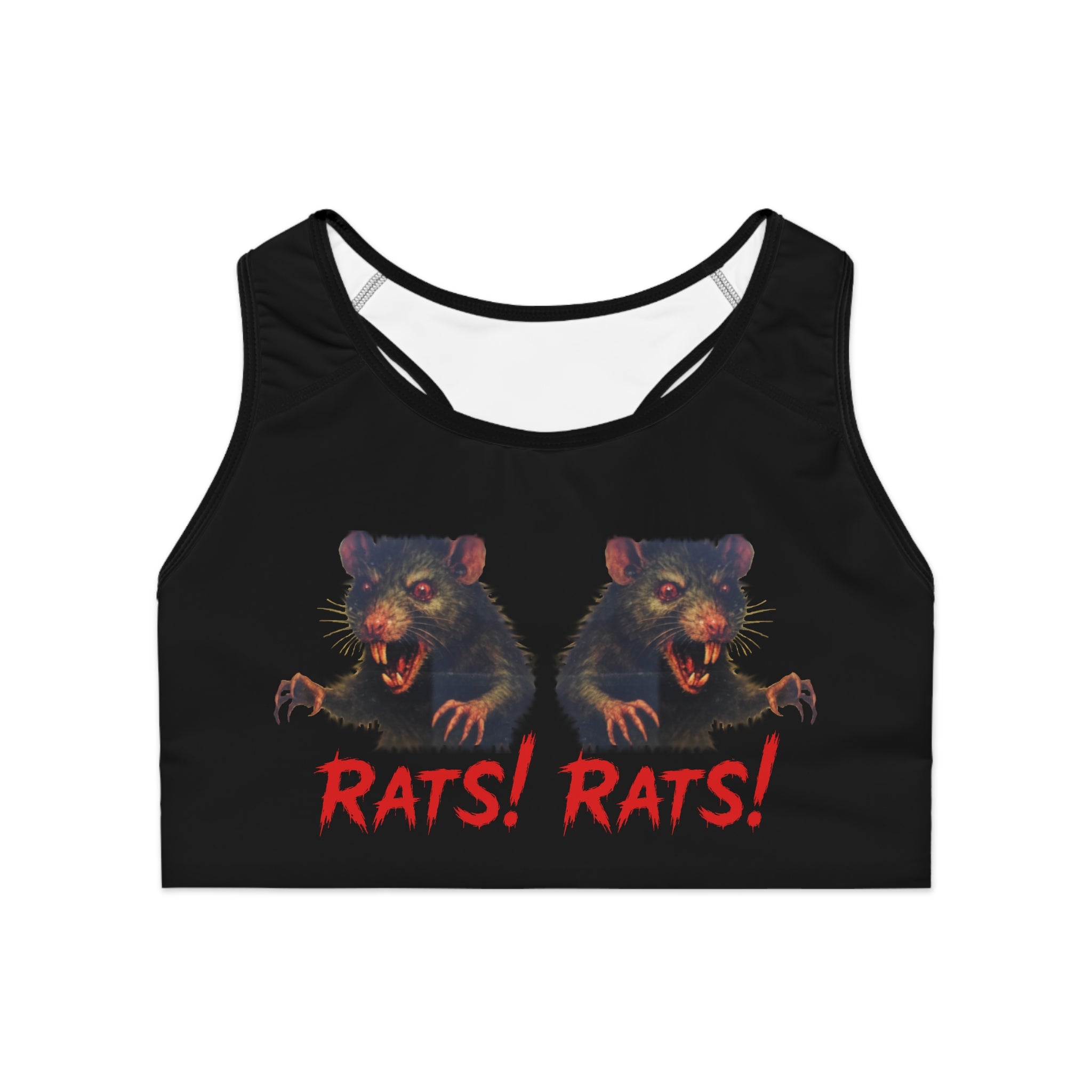 RAW: "RAT" (Reversed) - Women's Sports Bra