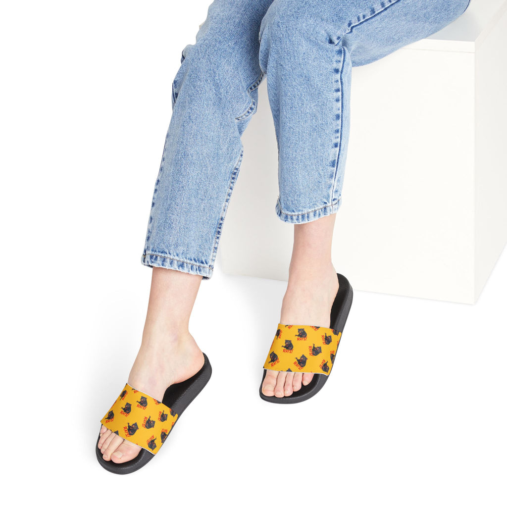 RFW: "RAT" (Multi) - Women's Removable-Strap Sandals (Yellow)