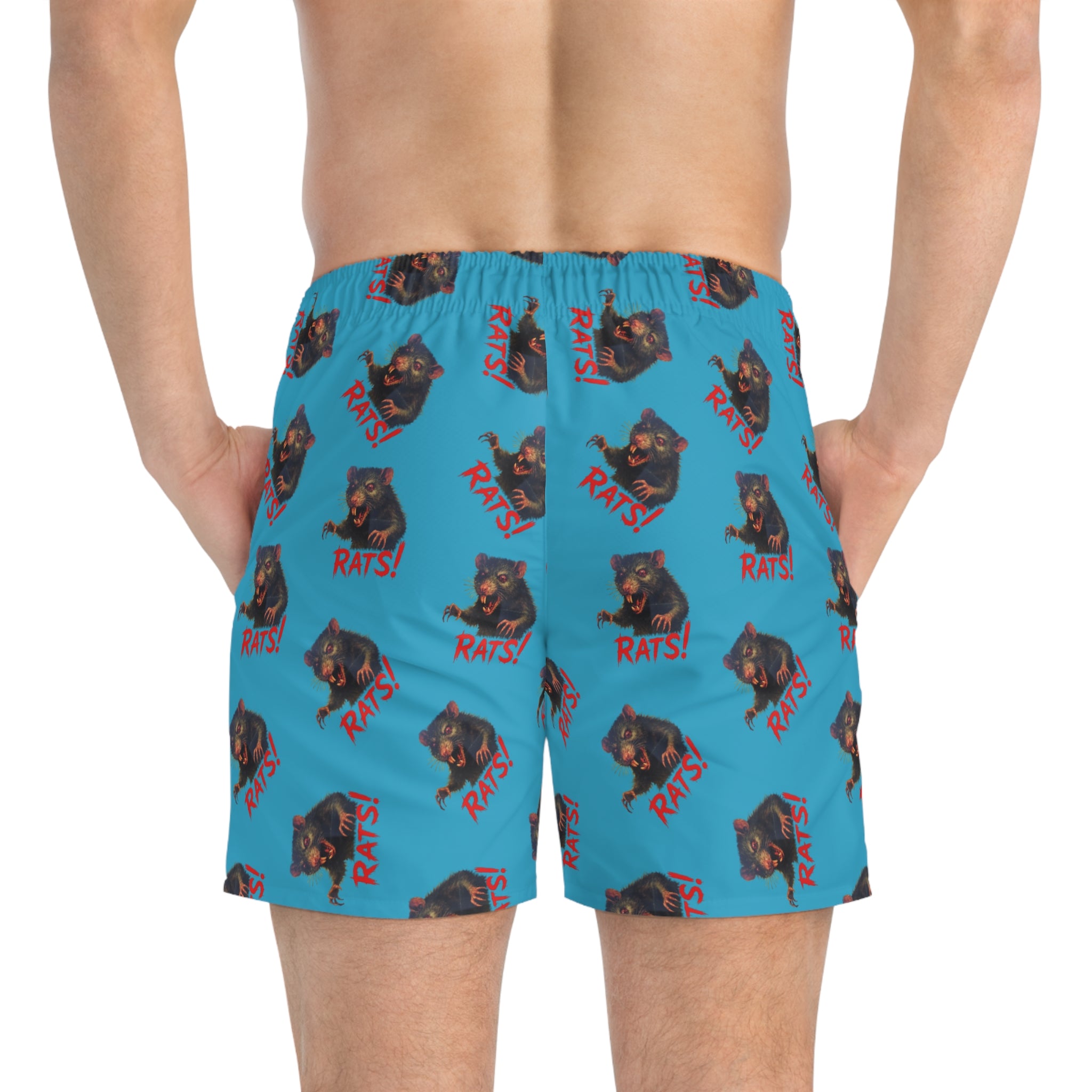 RSW: "RAT" (Multi) - Swim Trunks - Turquoise