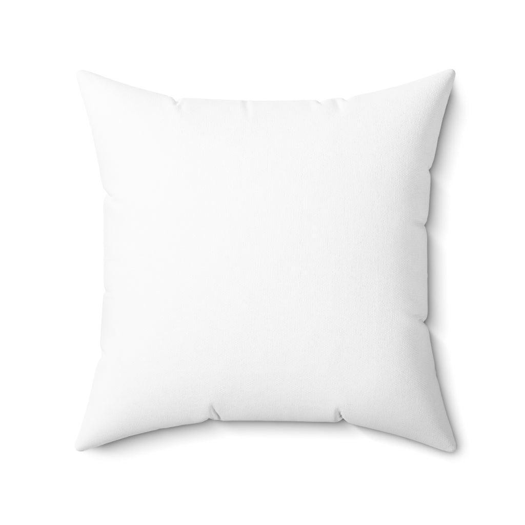 RPW: "RATS!" Logo - Polyester Throw Pillow (White)