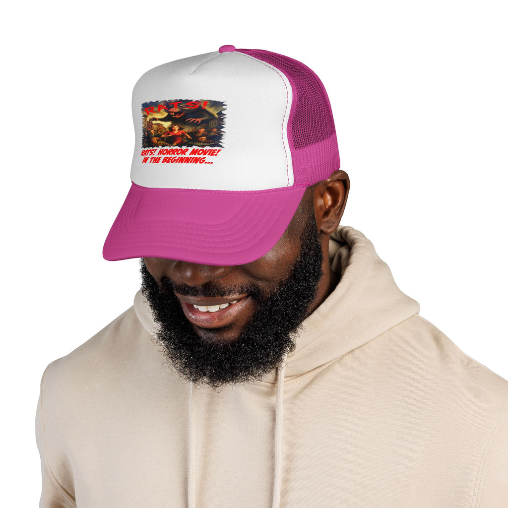 RHT: "RATS!" - Movie Title Logo - Trucker Cap