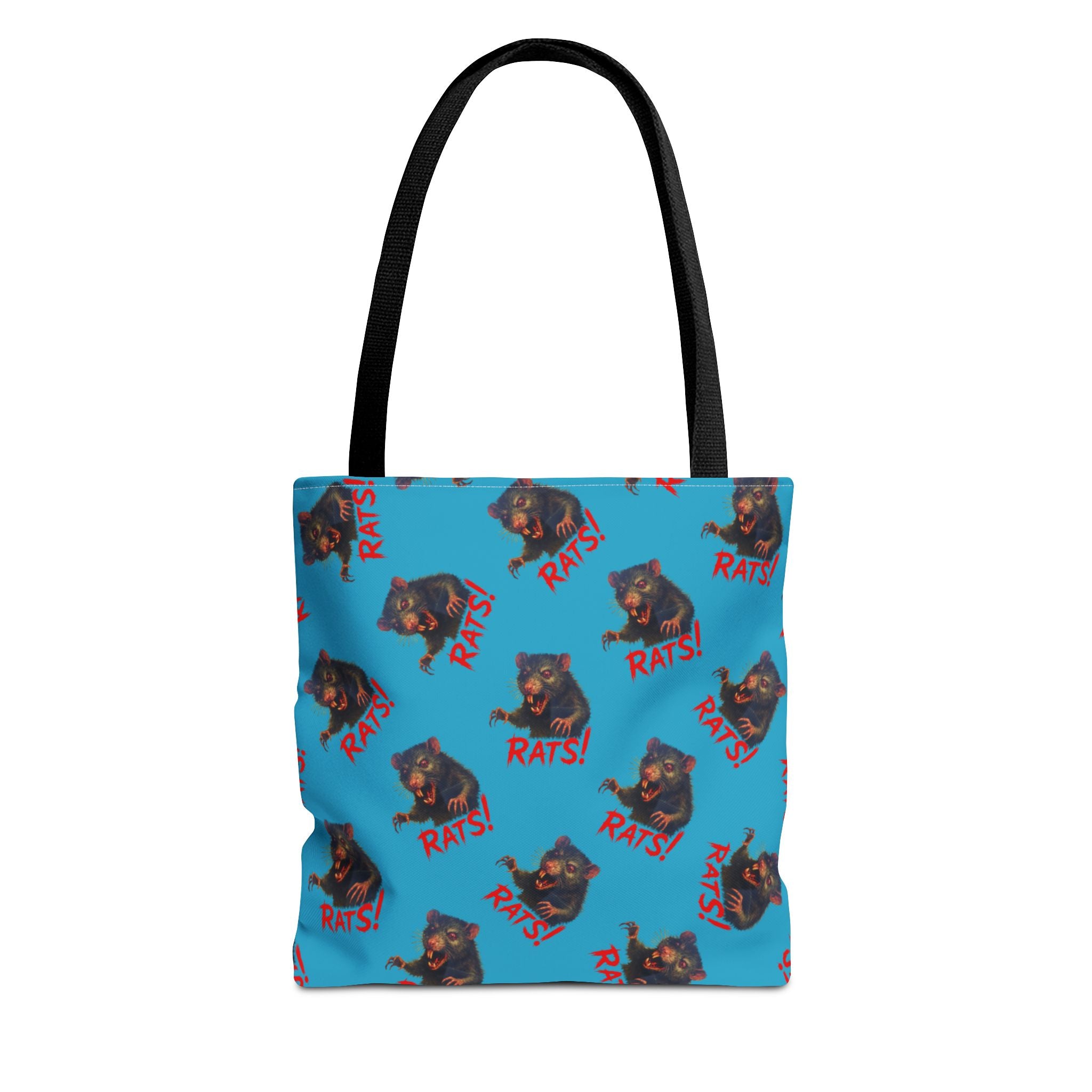 RTB: "RAT" (Multi) - Tote Bag - Turquoise