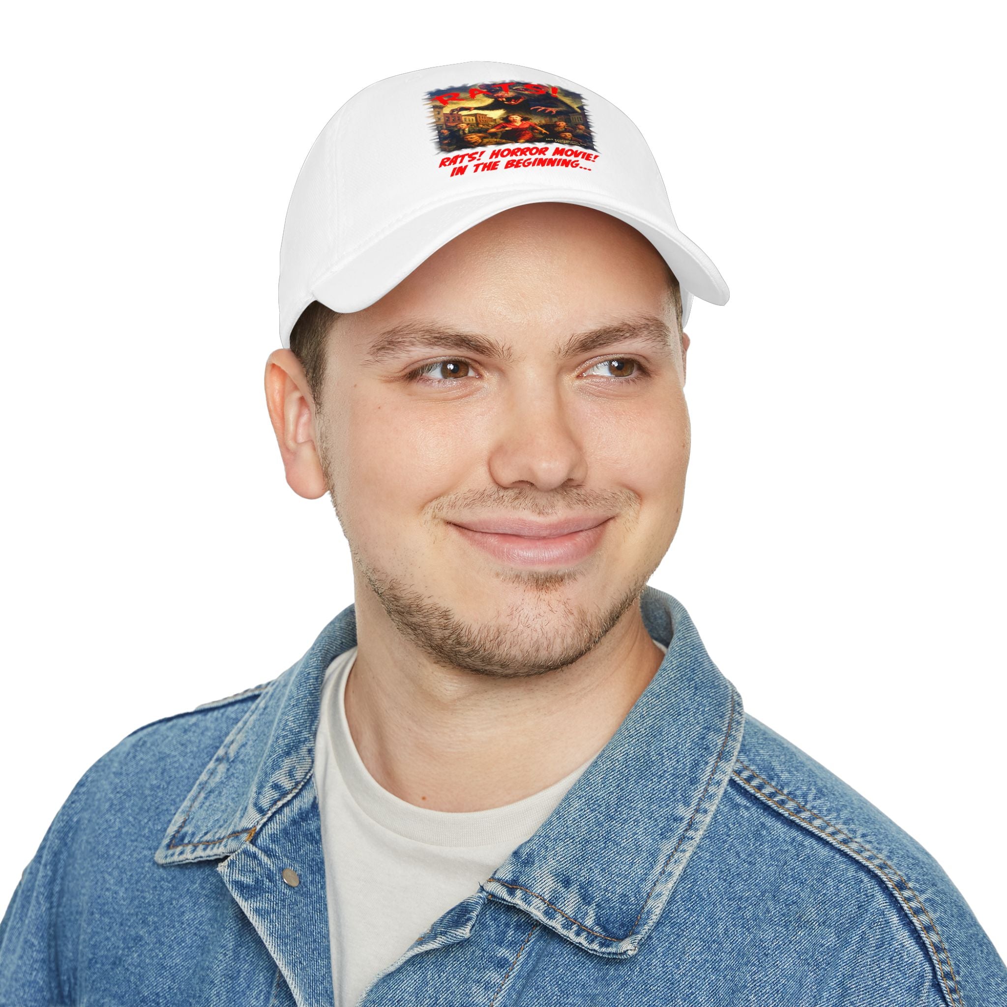 RHT: "RATS!" - Movie Title Logo - Low Profile Baseball Cap