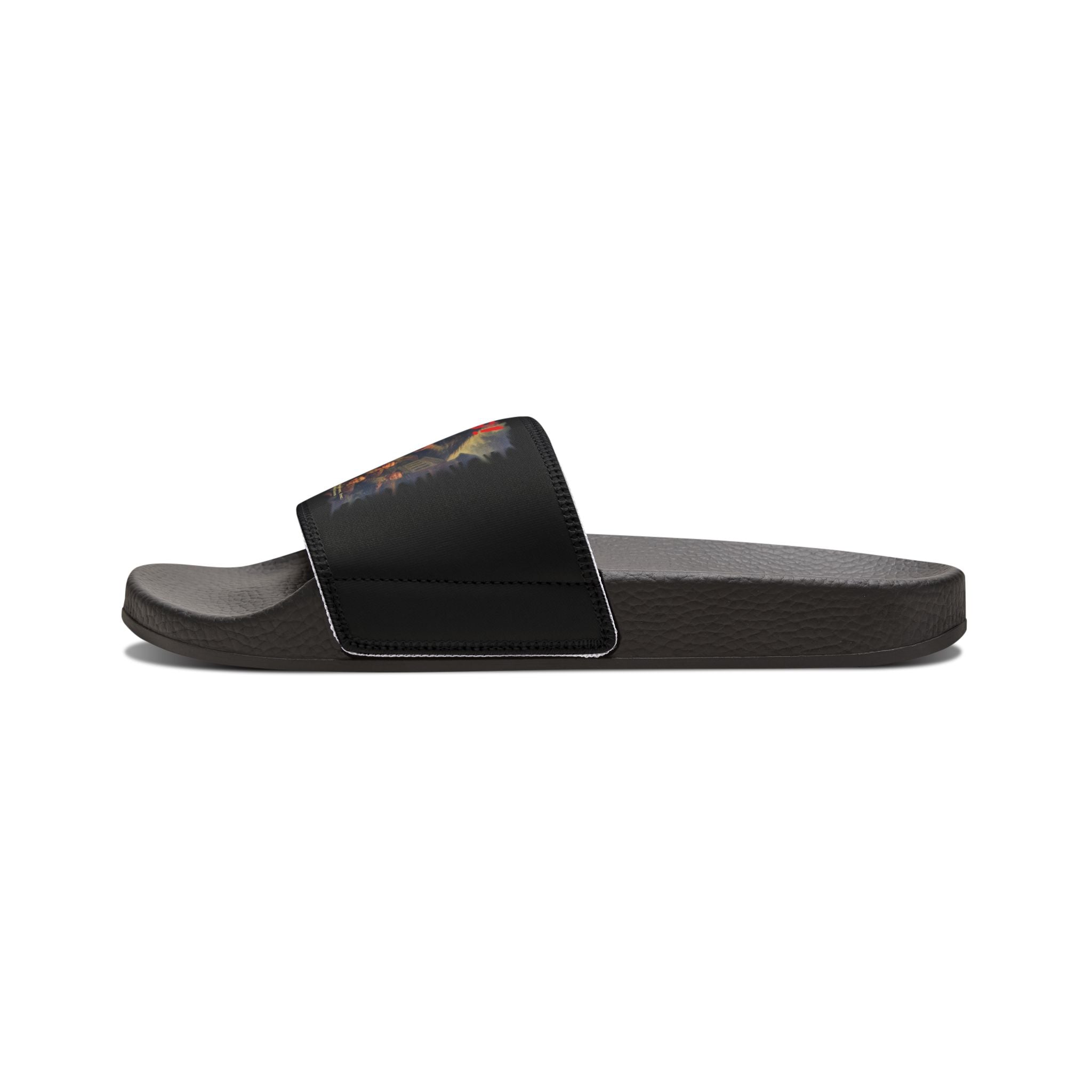 RFW: "RATS!" Logo - Men's Removable-Strap Sandals (Black)