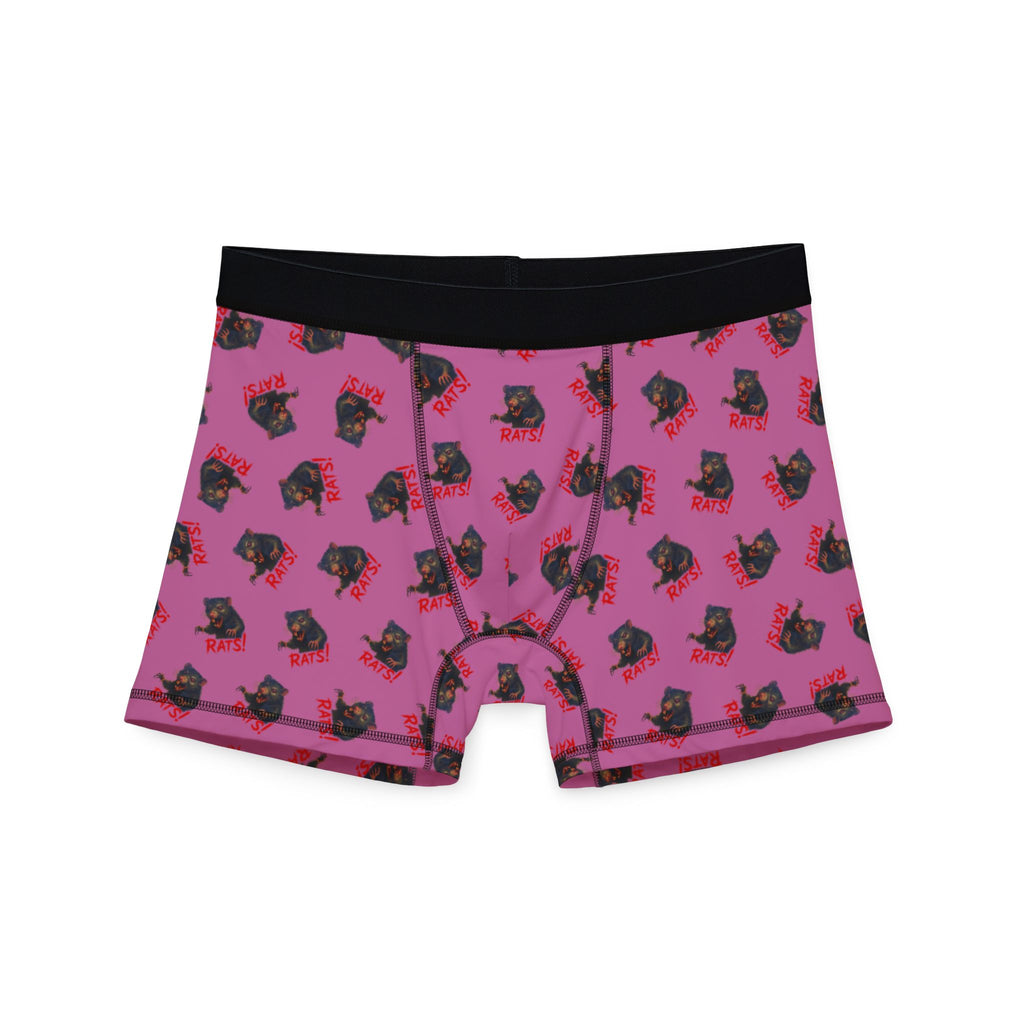 RUG: "RAT" (Multi) - Men's Boxer Briefs - Pink