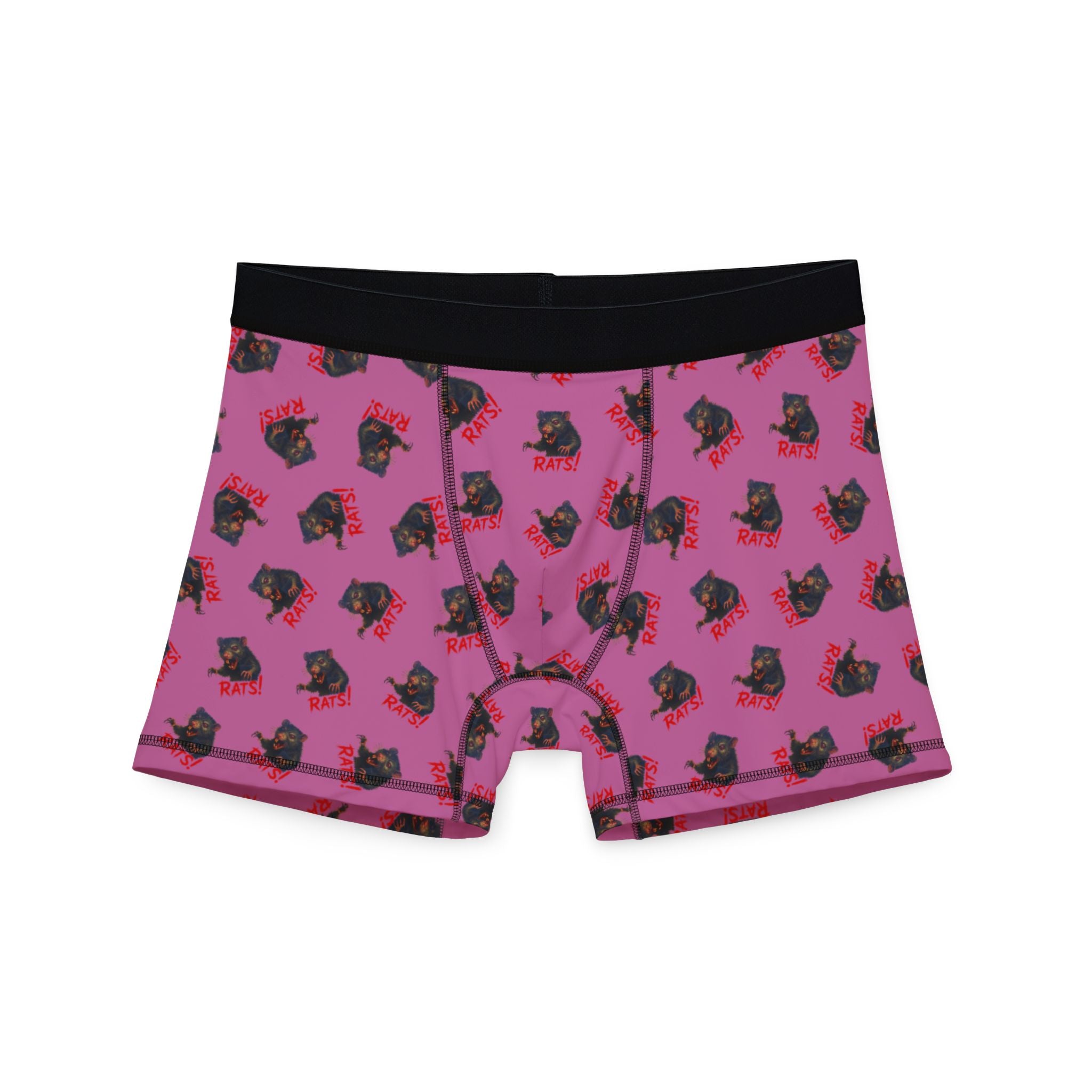 RUG: "RAT" (Multi) - Men's Boxer Briefs - Pink