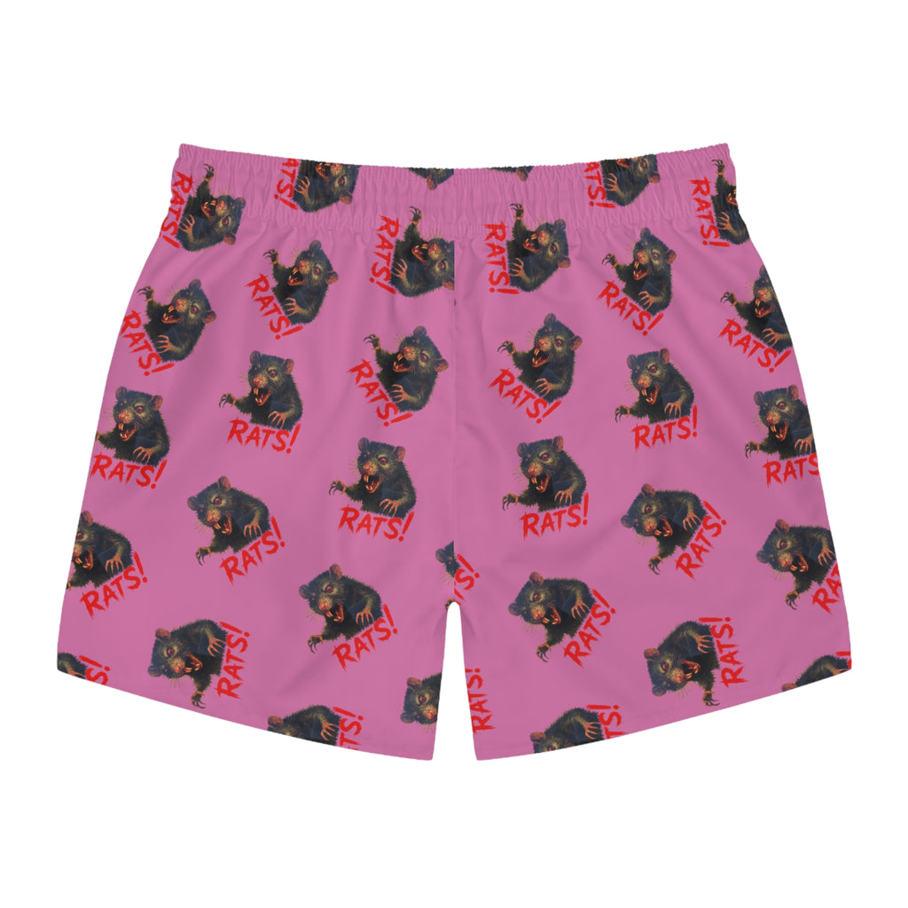 RSW: "RAT" (Multi) - Swim Trunks - Pink