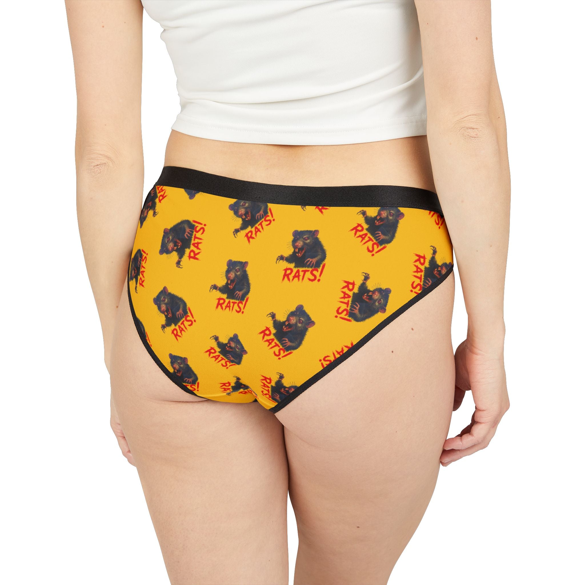 RUG: "RAT" (Multi) - Women's Panties - Yellow