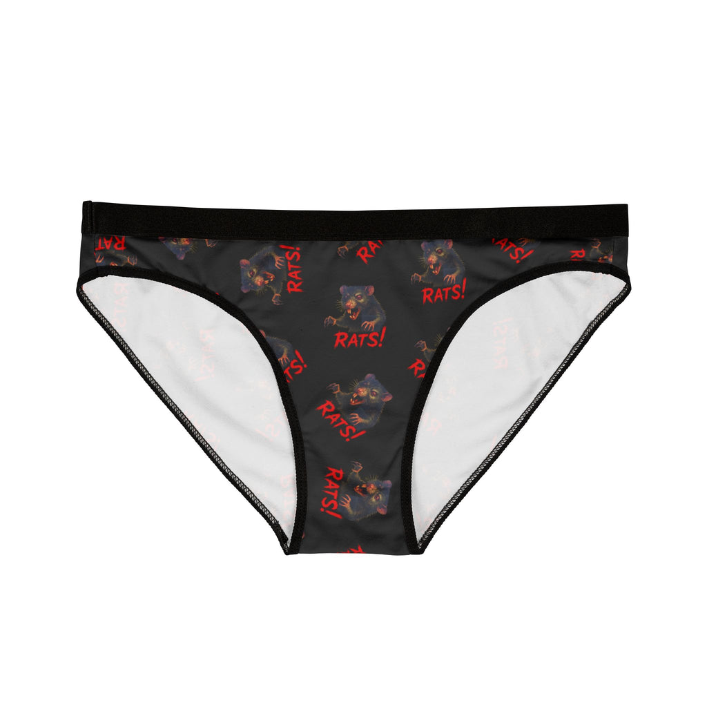 RUG: "RAT" (Multi) - Women's Panties - Black