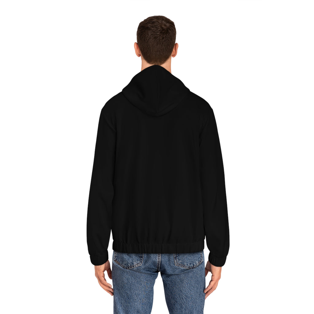 RHD: "RATS! - Movie Title Logo - Men's Full-Zip Hoodie - Black