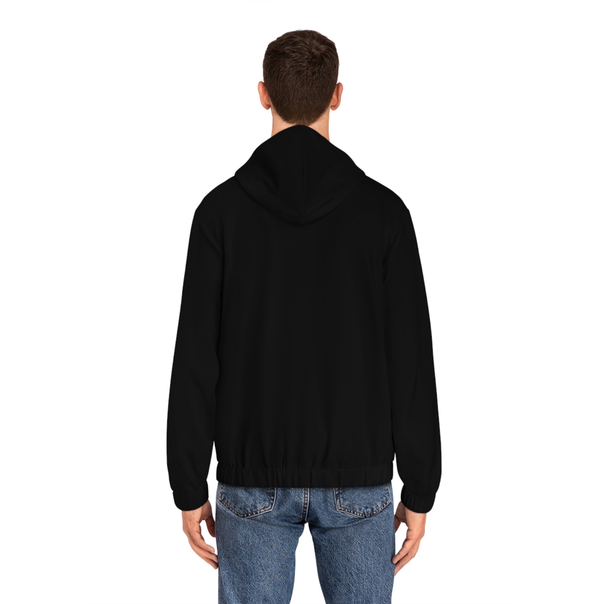 RHD: "RATS! - Movie Title Logo - Men's Full-Zip Hoodie - Black
