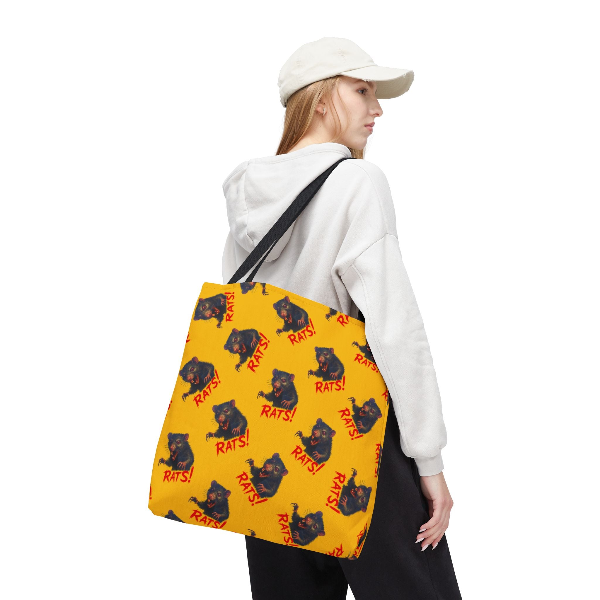 RTB: "RAT" (Multi) - Tote Bag - Yellow
