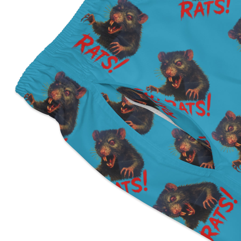 RSW: "RAT" (Multi) - Swim Trunks - Turquoise