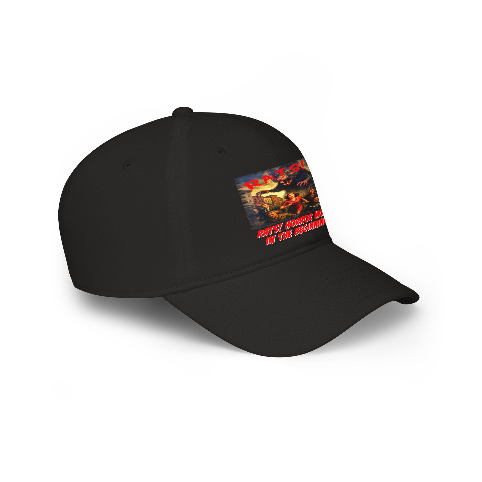 RHT: "RATS!" - Movie Title Logo - Low Profile Baseball Cap