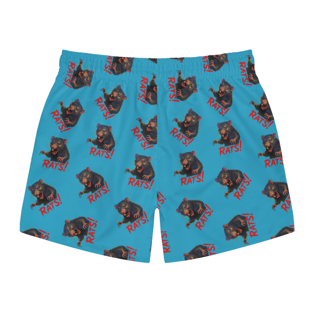 RSW: "RAT" (Multi) - Swim Trunks - Turquoise