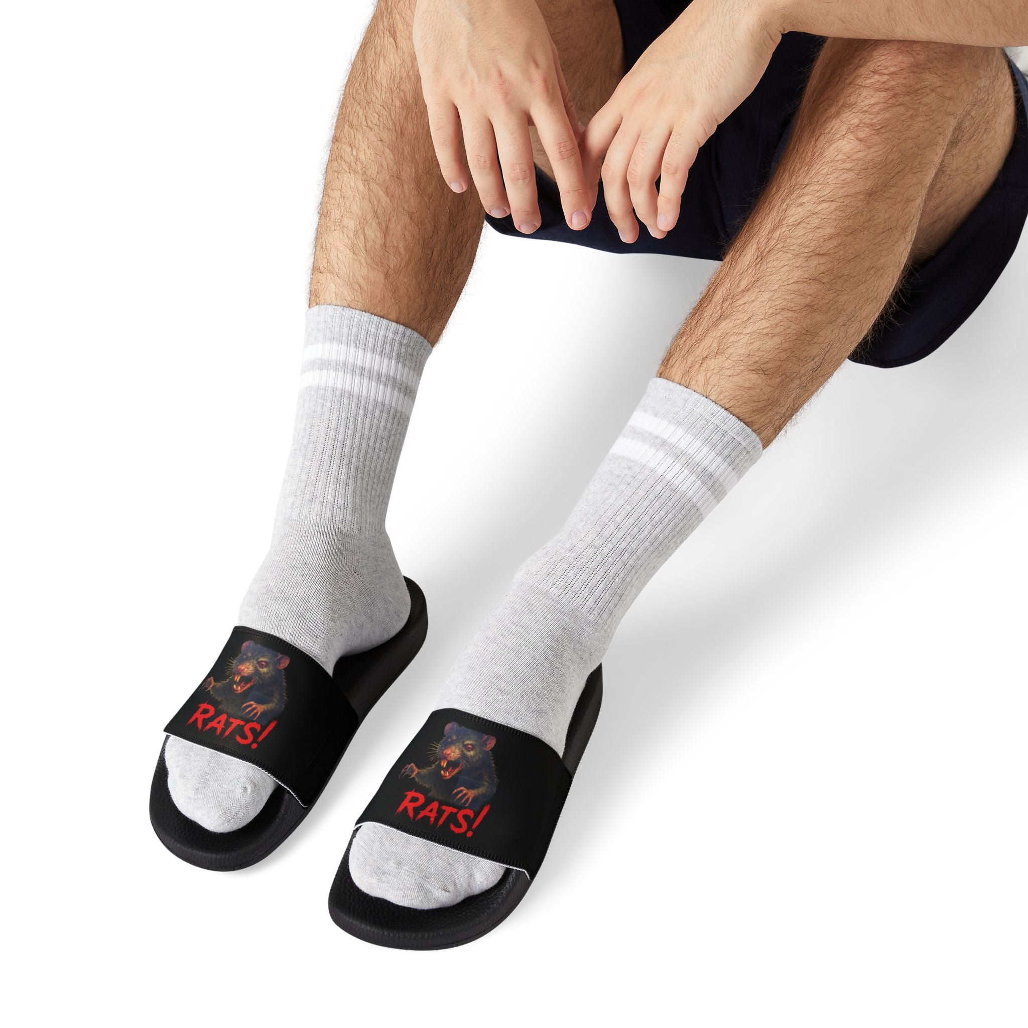 RFW: "RAT" - Men's Removable-Strap Sandals (Black)
