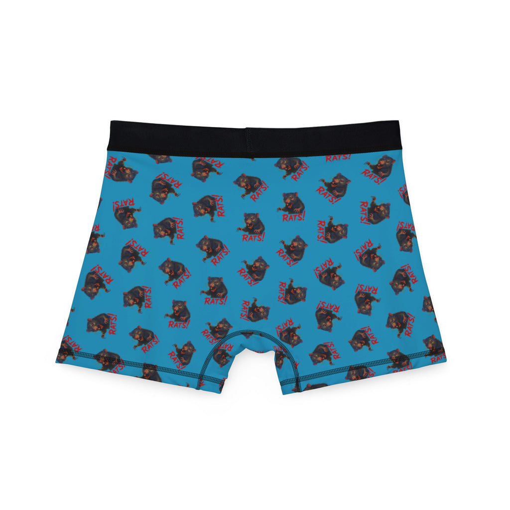 RUG: "RAT" (Multi) - Men's Boxer Briefs - Turquoise
