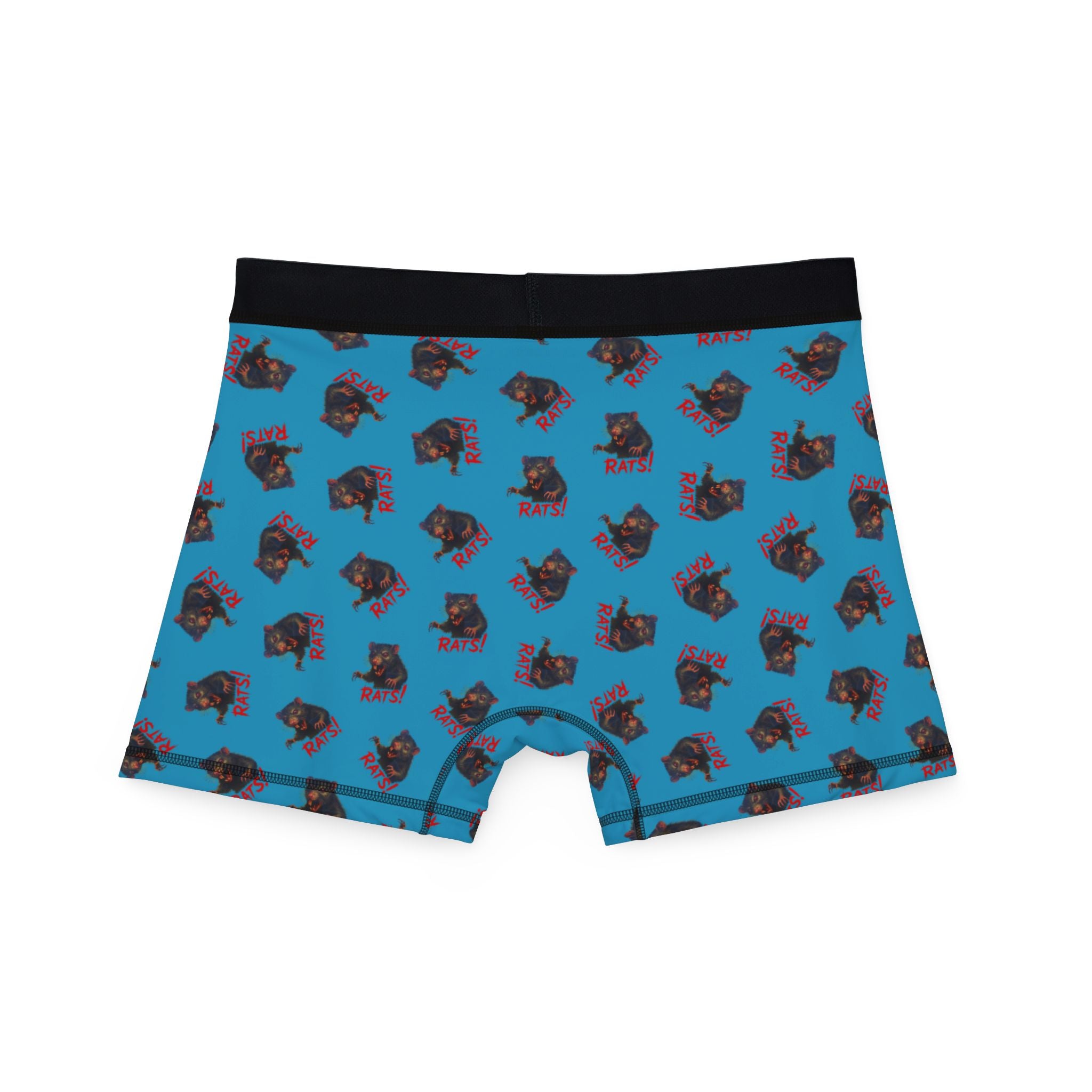 RUG: "RAT" (Multi) - Men's Boxer Briefs - Turquoise