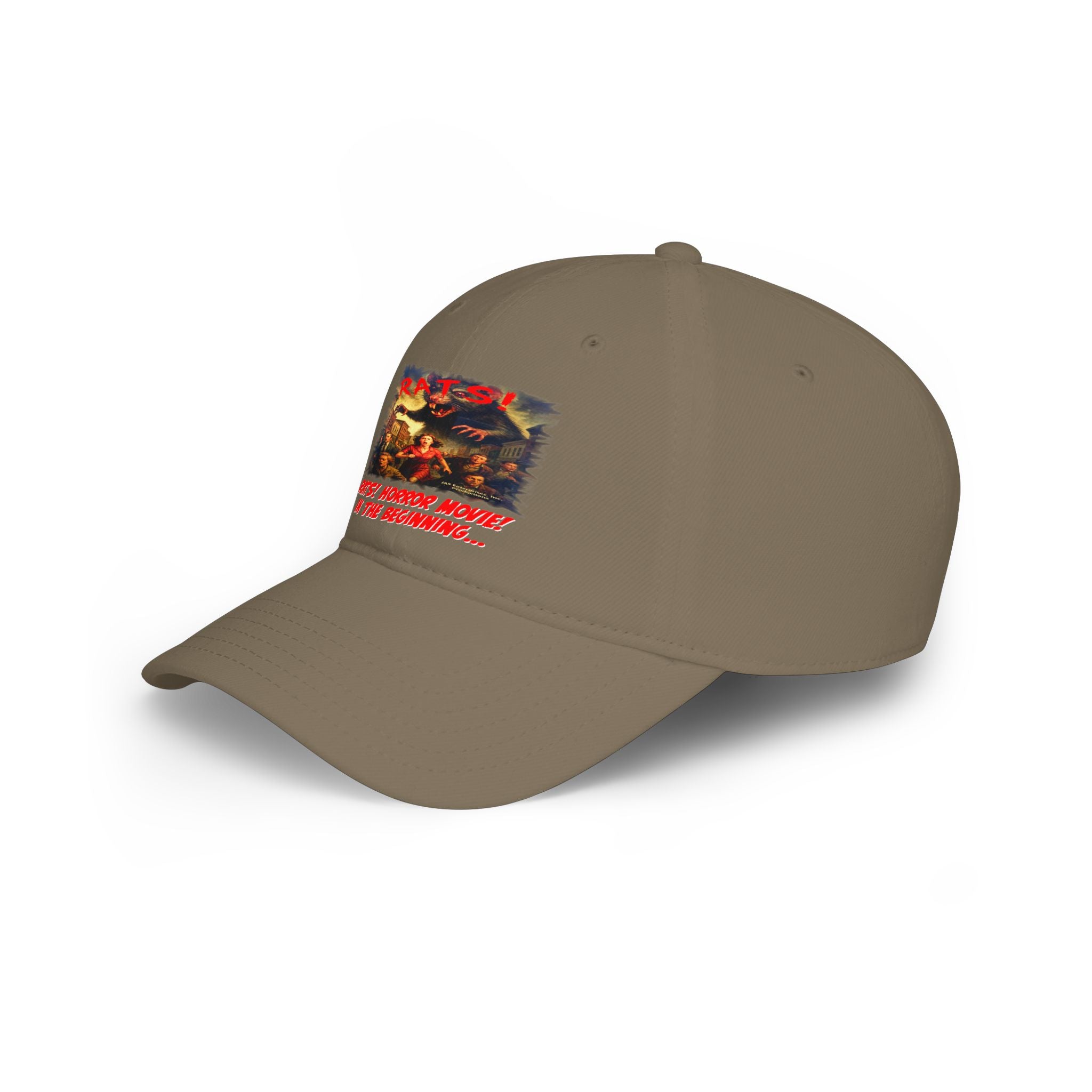 RHT: "RATS!" - Movie Title Logo - Low Profile Baseball Cap
