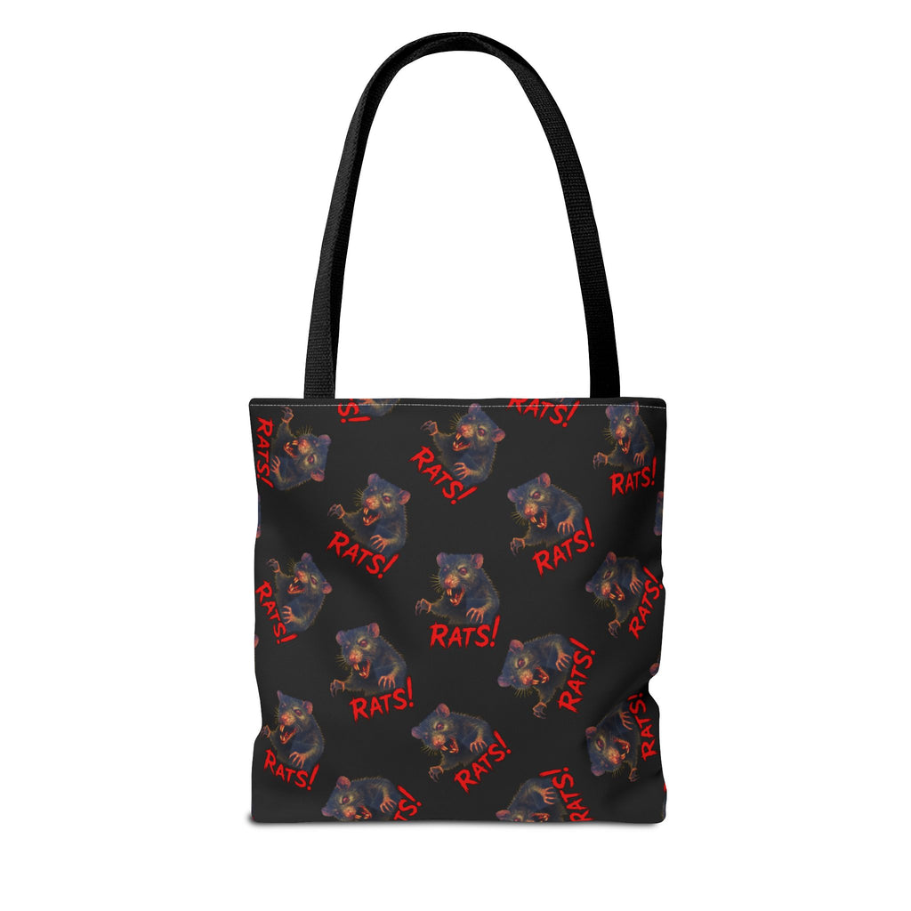 RTB: "RAT" (Multi) - Tote Bag - Black