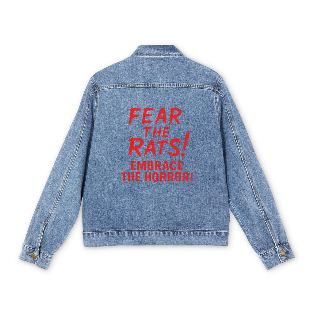 RJK: "Fear the Rats! Embrace the Horror!" - Vintage Denim Jacket