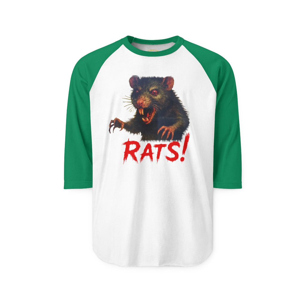 RRS: "RAT" - Unisex Three-Quarter Sleeve Raglan Shirt