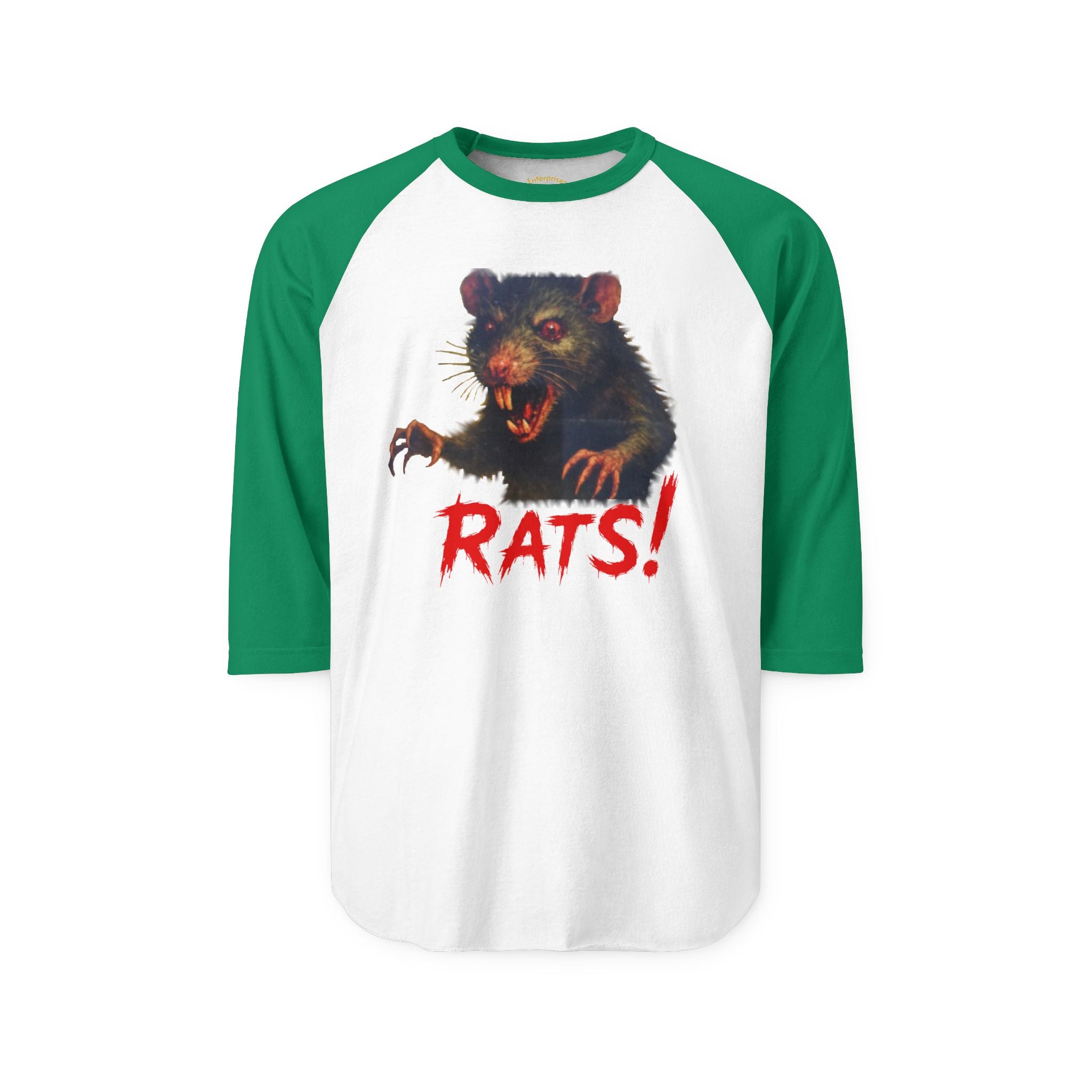 RRS: "RAT" - Unisex Three-Quarter Sleeve Raglan Shirt