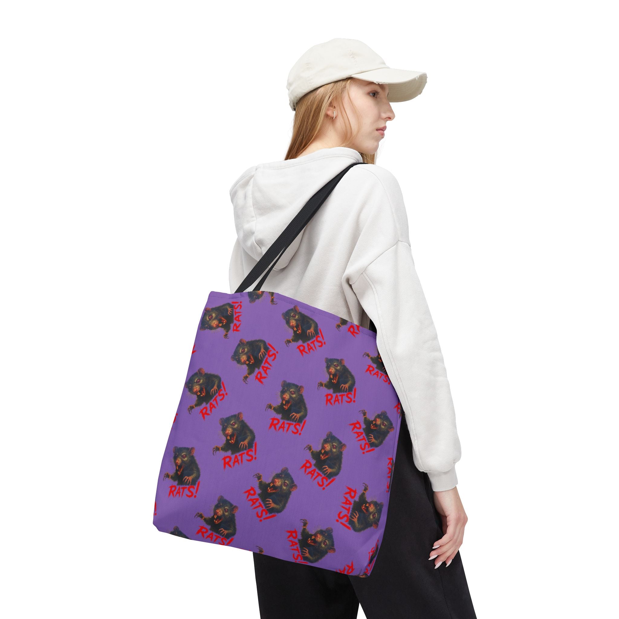 RTB: "RAT" (Multi) - Tote Bag - Lavender