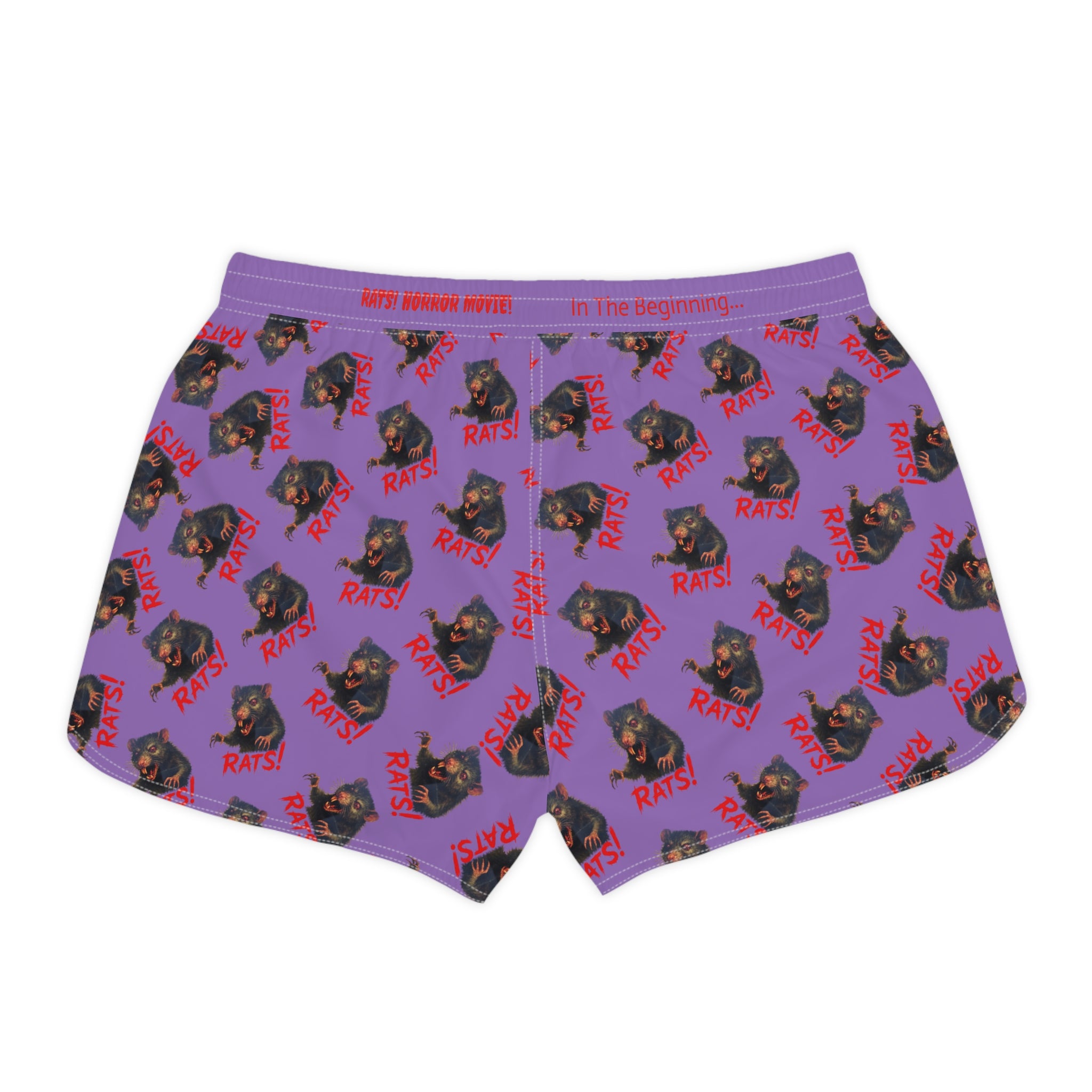 RAW: "RAT" (Multi) - Women's Casual Shorts - Lavender