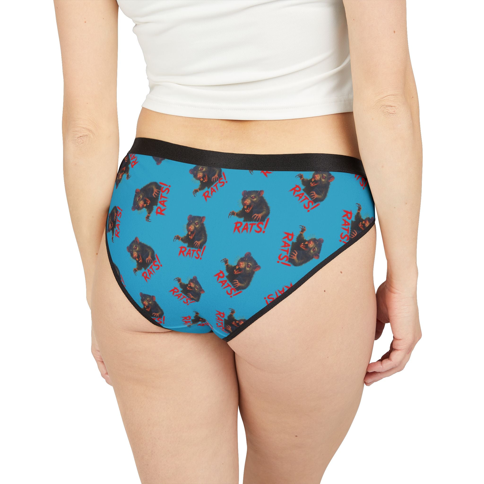 RUG: "RAT" (Multi) - Women's Panties - Turquoise
