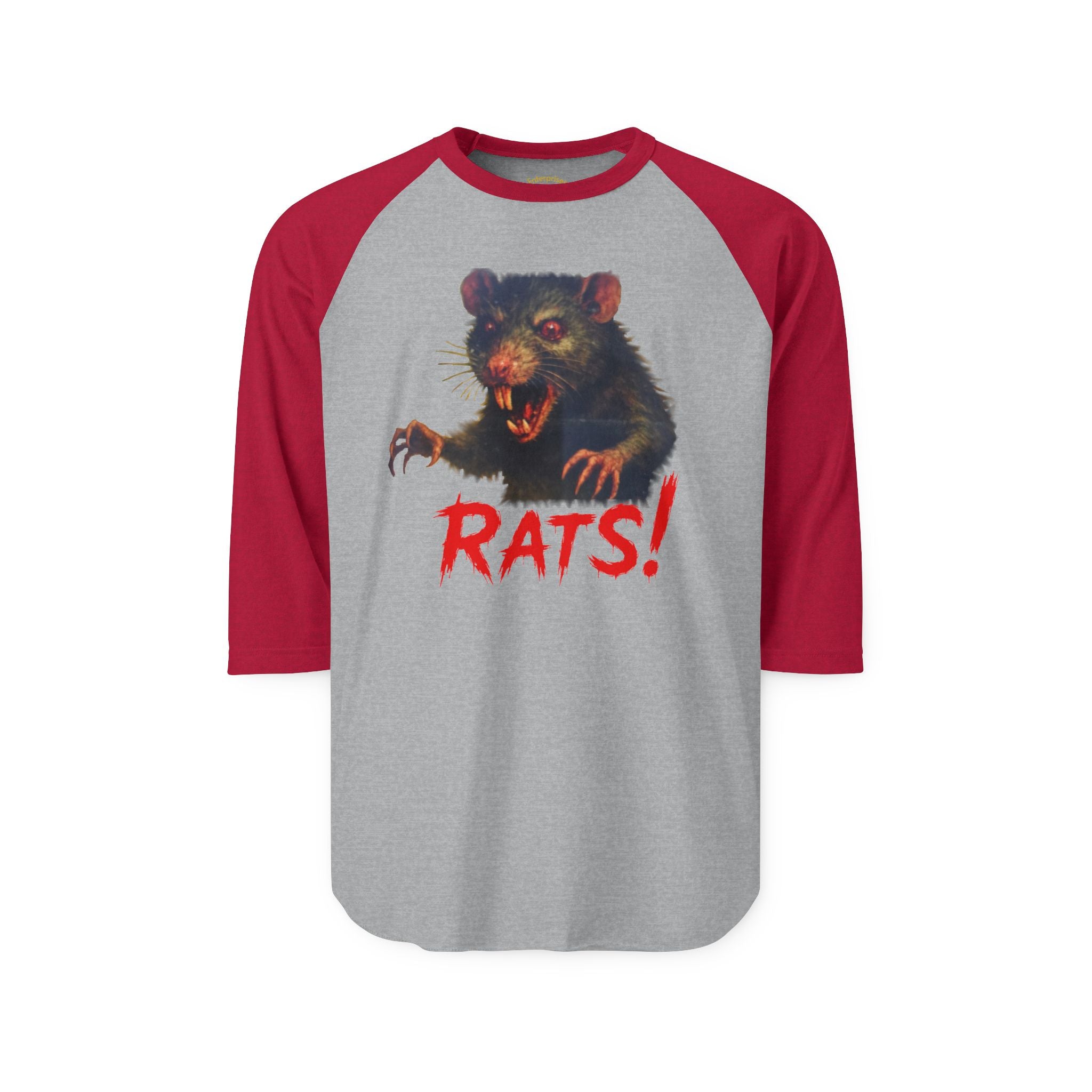 RRS: "RAT" - Unisex Three-Quarter Sleeve Raglan Shirt